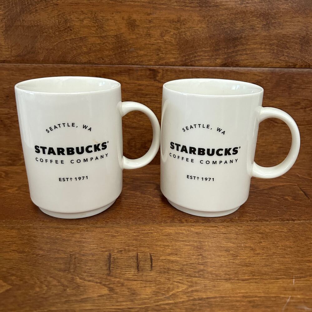 STARBUCKS Coffee Mug Set 14oz